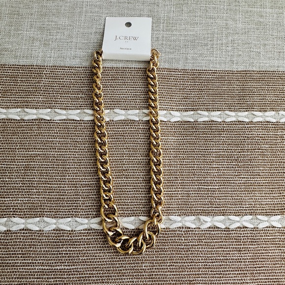 J. Crew Factory Gold Chain Necklace - Picture 2 of 5